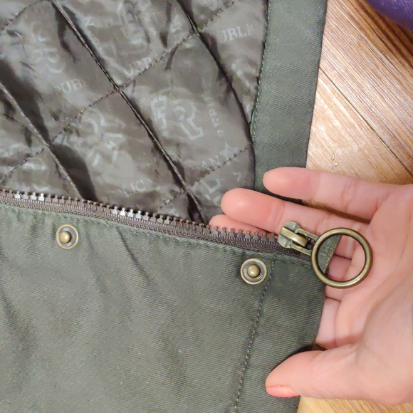 Boys winter jacket army style - Picture 9 of 11